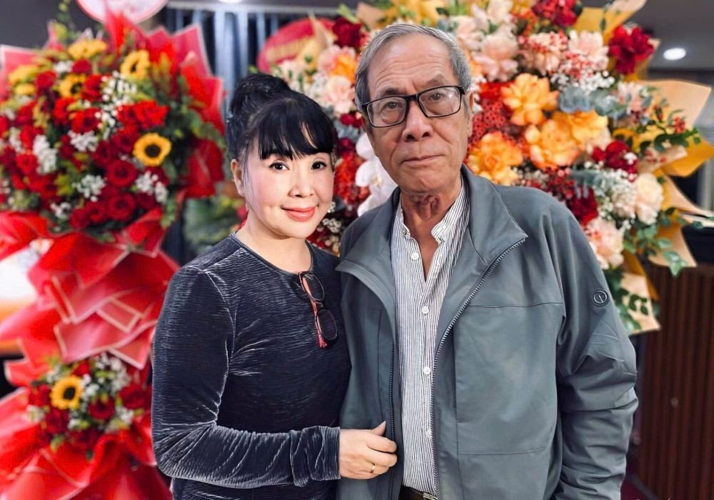 Hôn nhân hạnh phúc 40 năm của NSND Lan Hương và NSƯT Tất Bình. Ảnh: Nhân vật cung cấp.