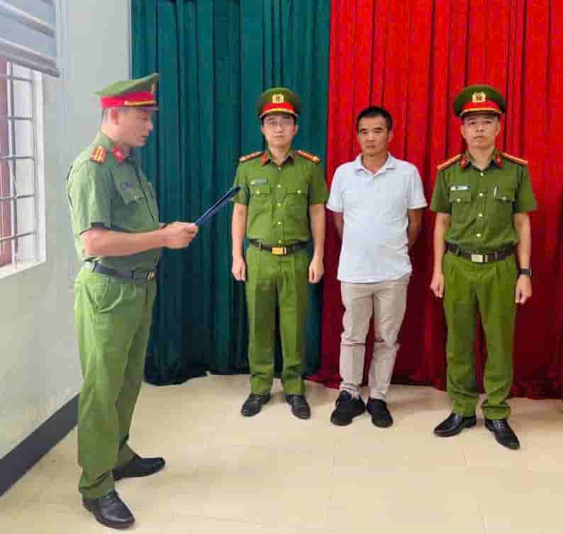 Cơ quan điều tra khởi tố các đối tượng vi phạm, gây ô nhiễm môi trường. Ảnh: Công an Gia Lai 