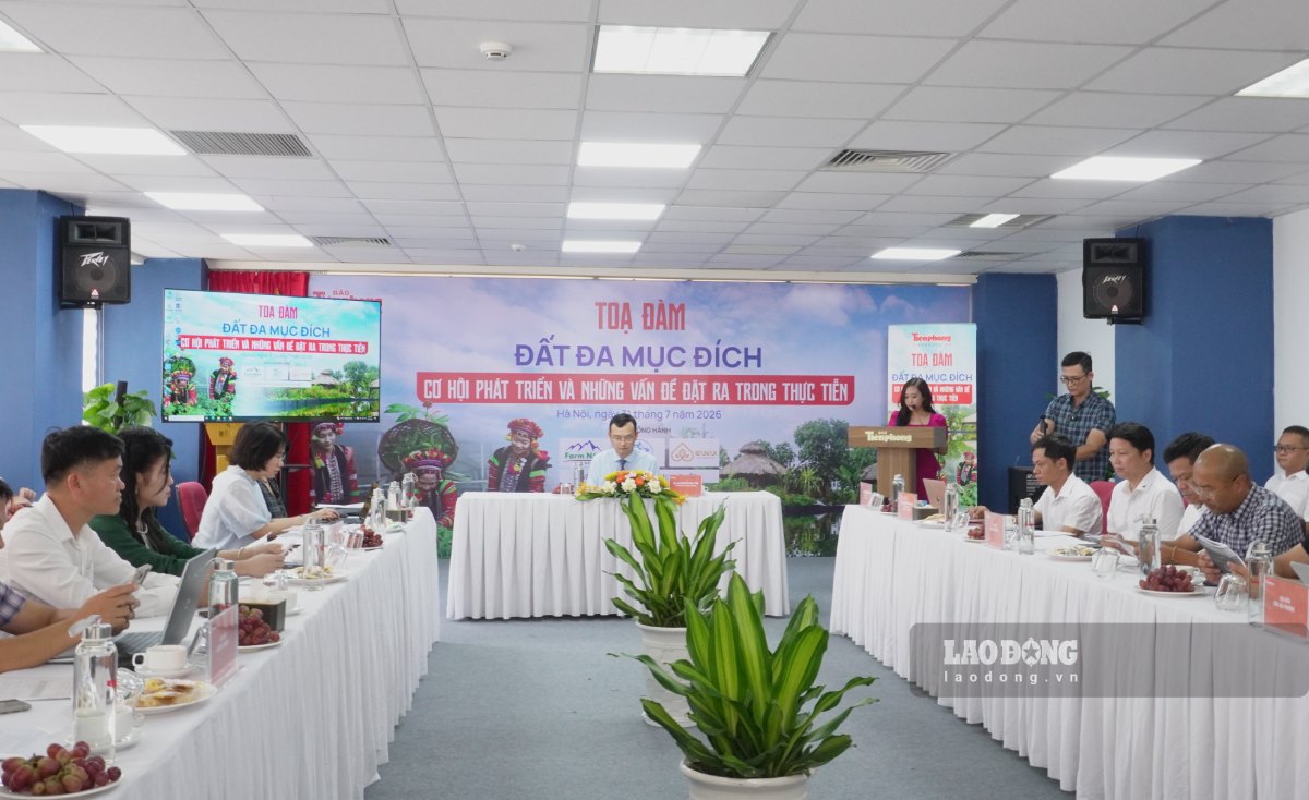Seminar "Multi-purpose land - Development opportunities and practical issues". Photo: Nhu Ha