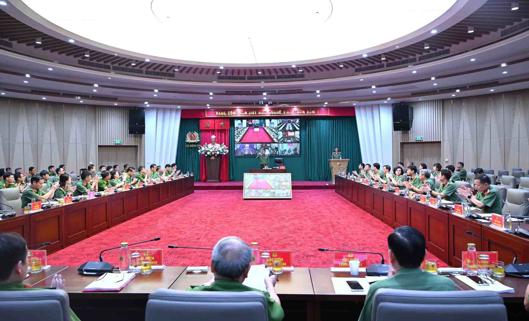 Toàn cảnh hội nghị. Ảnh: Bộ Công an