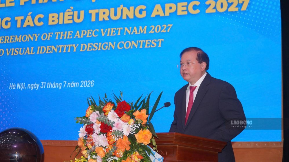 Thứ trưởng Tạ Quang Đông phát biểu tại chương trình. Ảnh: Minh Vũ