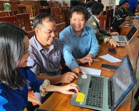 Da Nang applies digital platform to shorten management distance from urban to mountainous areas. Photo: Nguyen Linh