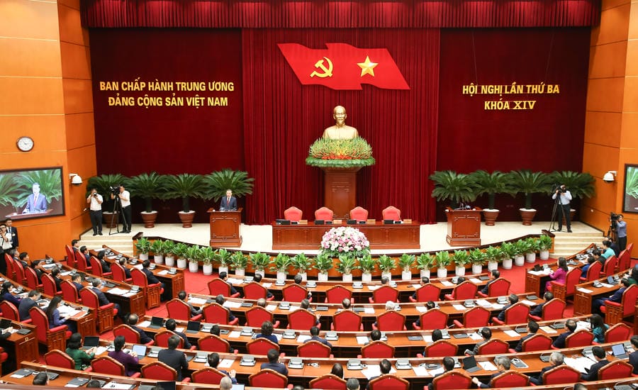 The 3rd Plenum of the 14th Central Committee takes place from July 20-24. Photo: E-Portal of the Communist Party of Vietnam