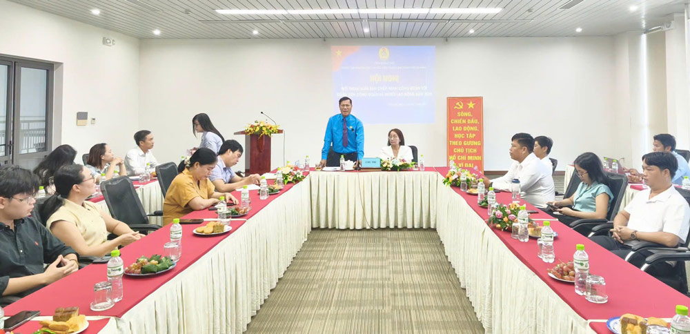 Grassroots Trade Union of the Da Nang City Trade Promotion and Trade Promotion Center organizes the 2026 Dialogue Conference. Photo: Da Nang Trade Union