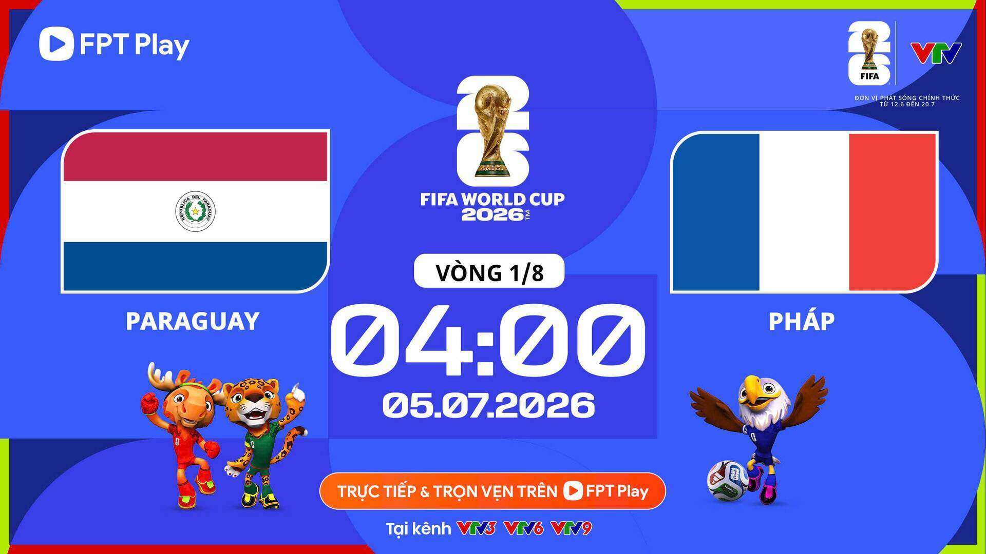 Paraguay vs France football prediction at the 2026 World Cup. Graphics: FPT Play
