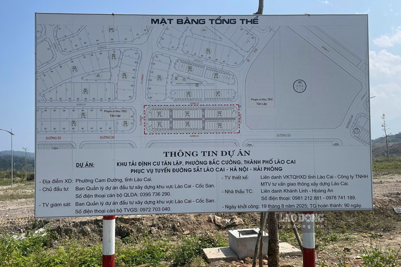 Các dự án tái định cư phục vụ người dân chuyển về. Ảnh: Đinh Đại