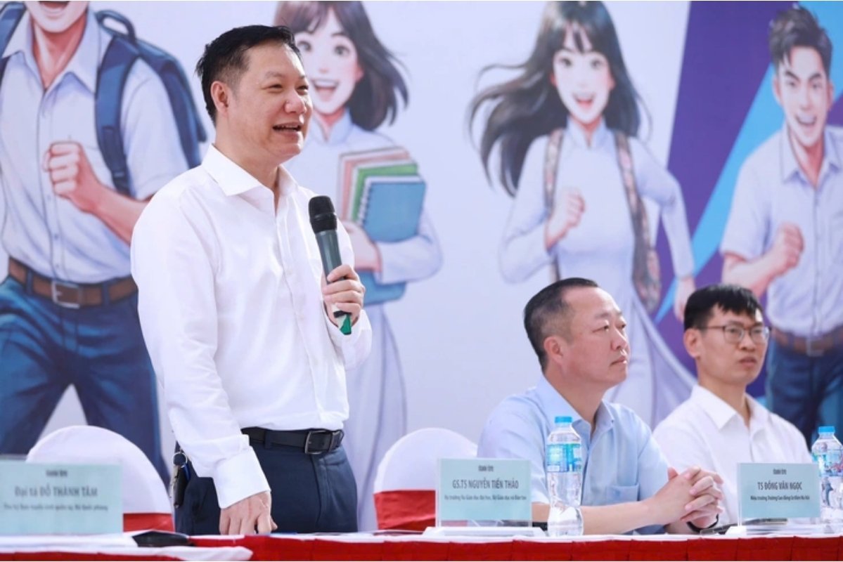 GS.TS Nguyễn Tiến Thảo, Vụ trưởng Vụ Giáo dục đại học (Bộ Giáo dục và Đào tạo). Ảnh: Danh Khang