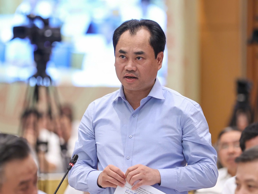Bộ trưởng Bộ Nông nghiệp và Môi trường Trịnh Việt Hùng. Ảnh: VGP