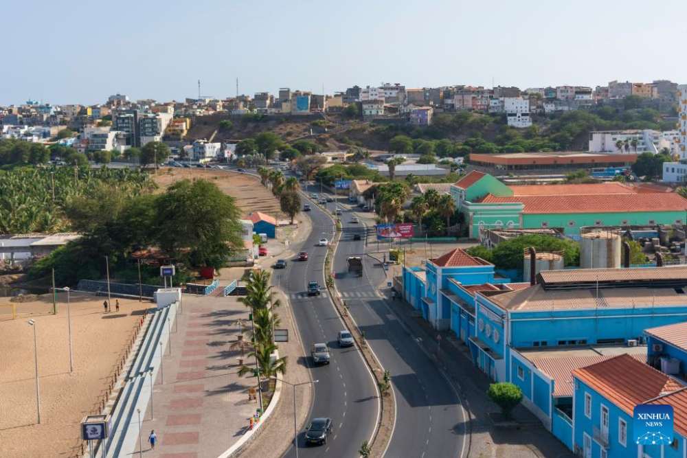 Peaceful city scene in Praia, Cabo Verde. Photo: Xinhua