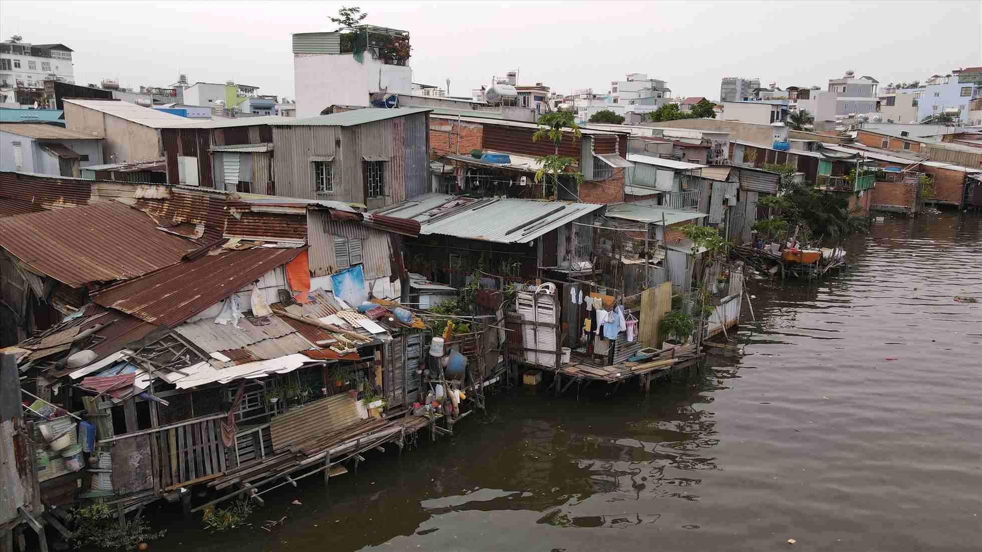 Khu vực sông Ông Lớn. Ảnh: Anh Tú