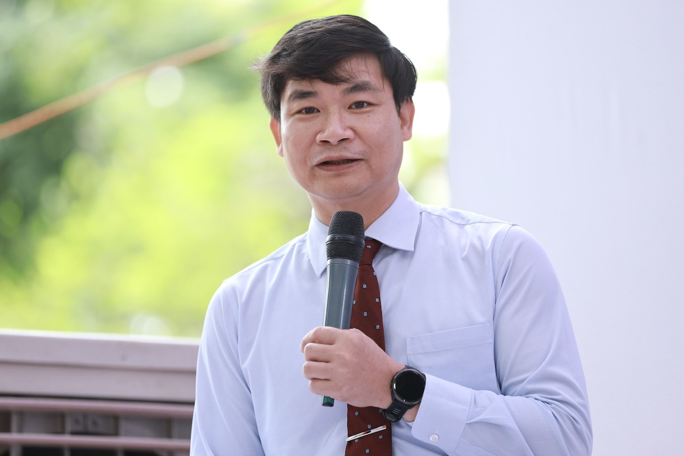 Assoc. Prof. Dr. Le Dinh Tung, Vice Rector of Hanoi Medical University, predicts that the school's benchmark score this year will increase by 0.5-1.4 points. Photo: Dang Khoa
