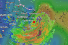 Storm No. 1 is about to make landfall, forecast of heavy rain and strongest winds