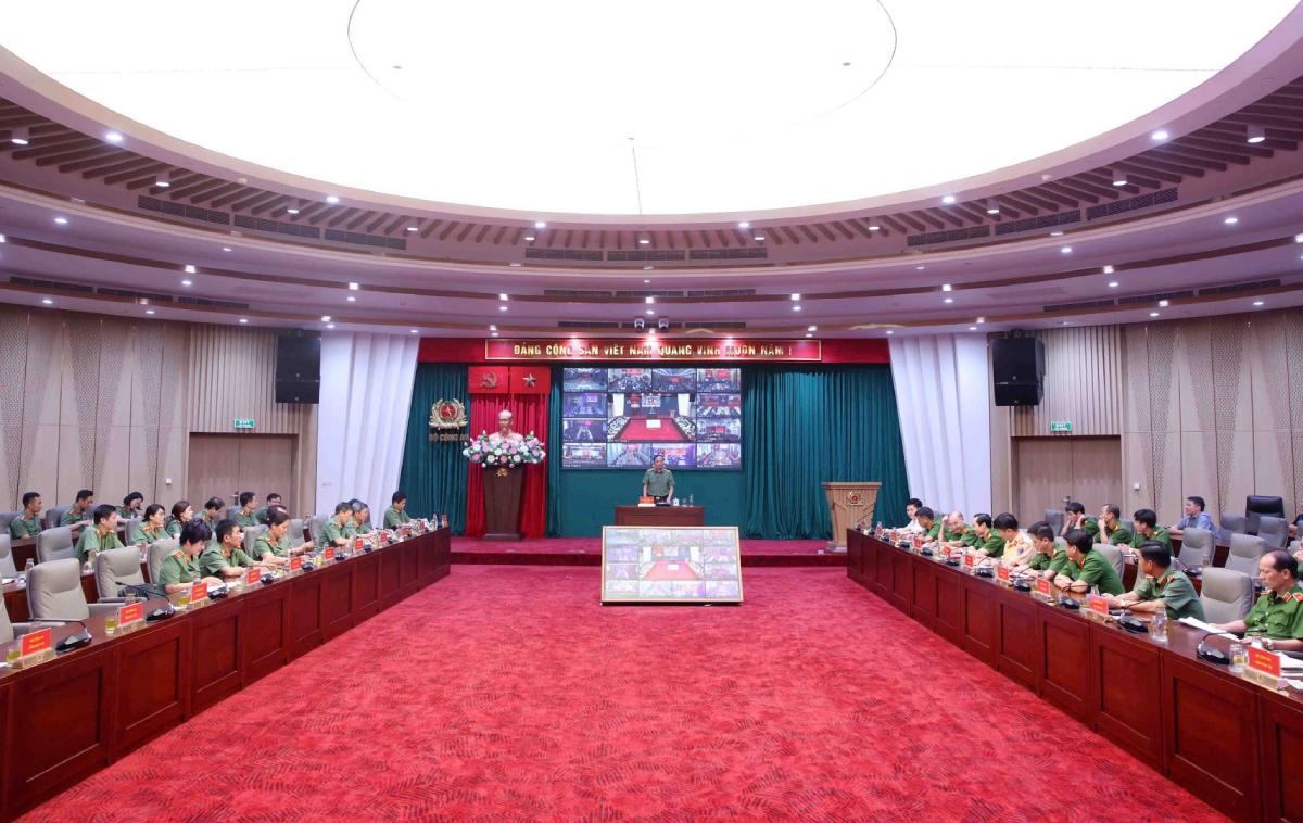 Toàn cảnh hội nghị. Ảnh: Bộ Công an