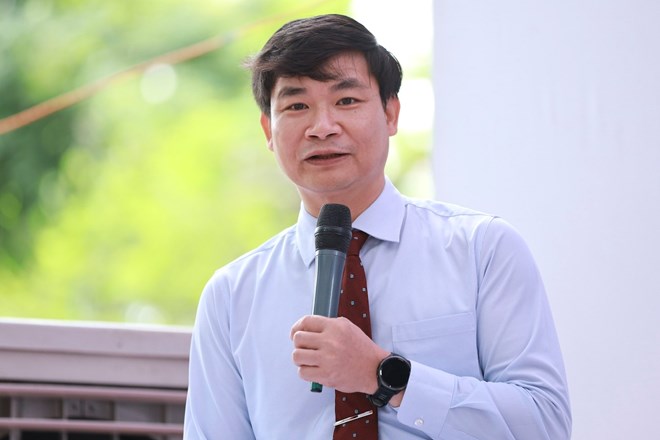 PGS.TS Lê Đình Tùng, Phó Hiệu trưởng Trường Đại học Y Hà Nội dự đoán điểm chuẩn của trường năm nay tăng 0,5-1,4 điểm. Ảnh: Đăng Khoa 