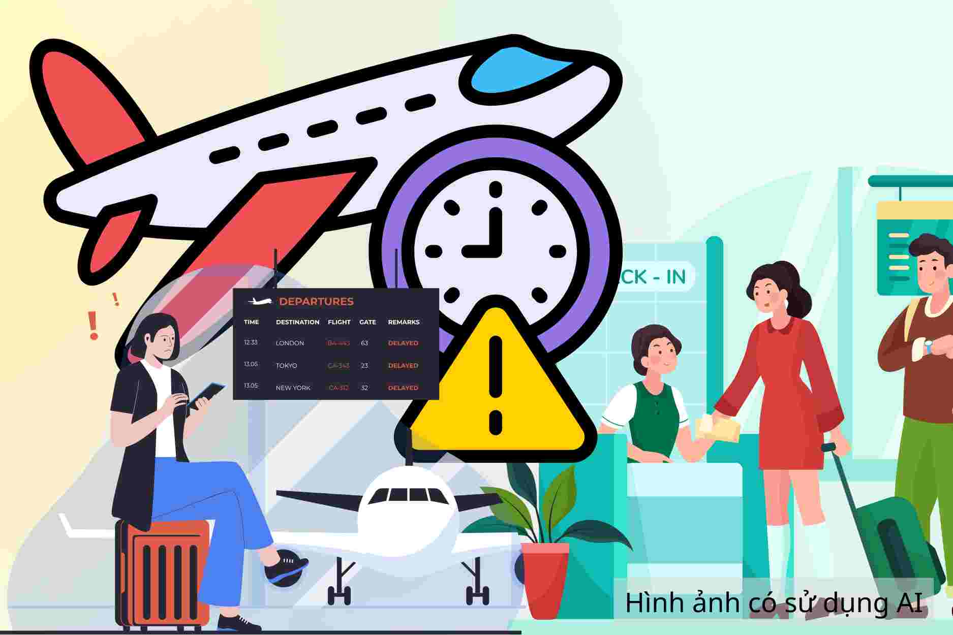 How are passengers compensated if the flight is delayed by 4 hours or more from July