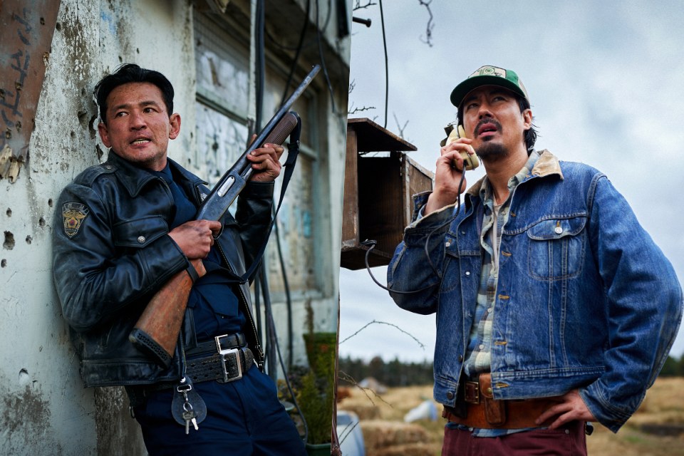Hwang Jung Min, Jo In Sung in the movie. Photo: Plus M