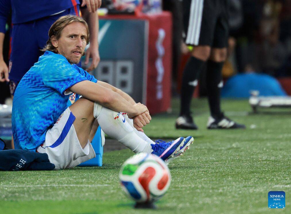 Sự vĩ đại của Modric là không cần bàn cãi. Ảnh: Xinhua