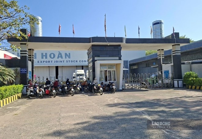Công ty Cổ phần Chế biến gỗ xuất khẩu Khải Hoàn nhiều lần phớt lờ yêu cầu của Sở Nội vụ về báo cáo kết quả giải quyết nợ lương, nợ đóng BHXH. Ảnh: Duy Tuấn