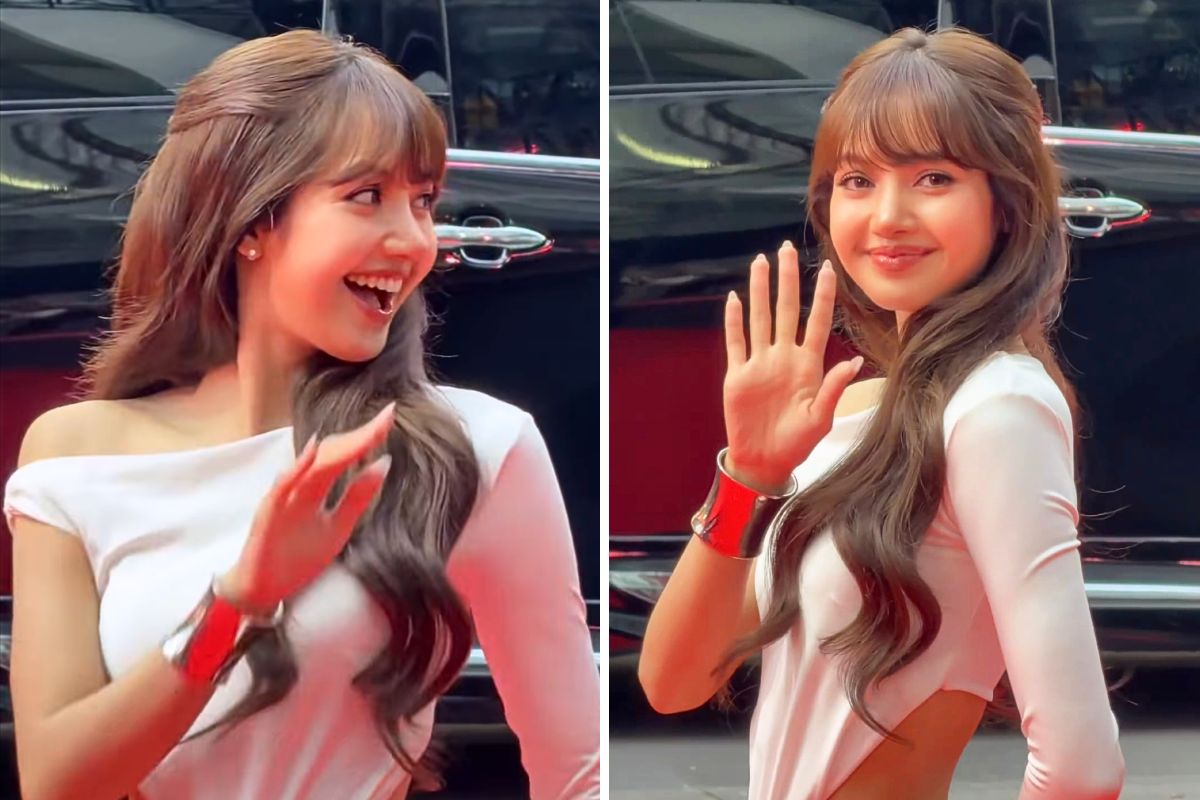 Lisa (Blackpink) at a recent event in Bangkok, Thailand. Photo: cut from video