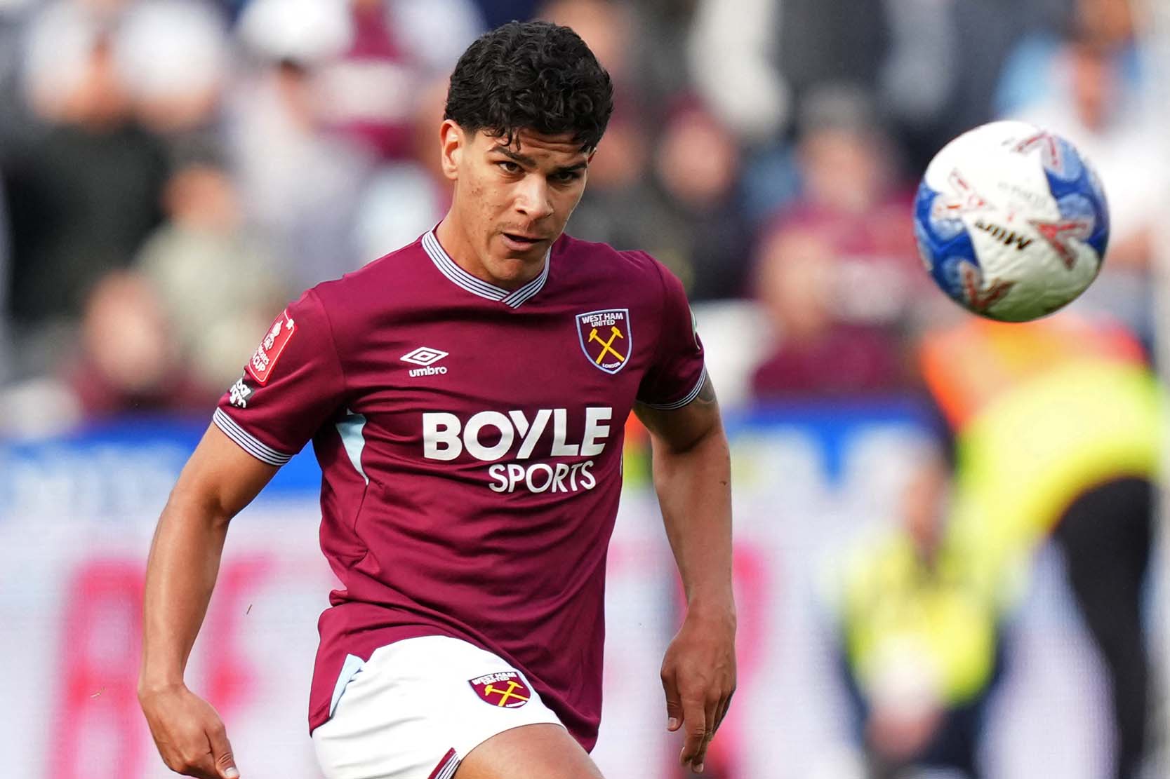 Mateus Fernandes đã chơi nổi bật trong màu áo West Ham mùa vừa rồi. Ảnh: AFP