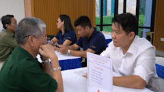 Elderly people are given jobs and supported with loans for economic development.