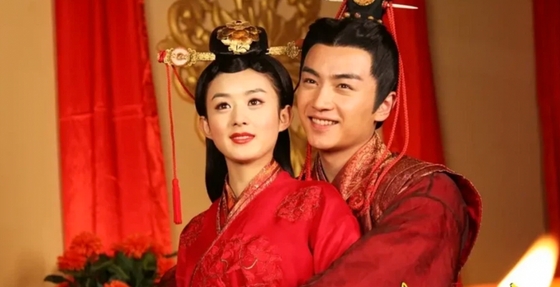 Zhao Liying and Chen Xiao. Photo: VieON.