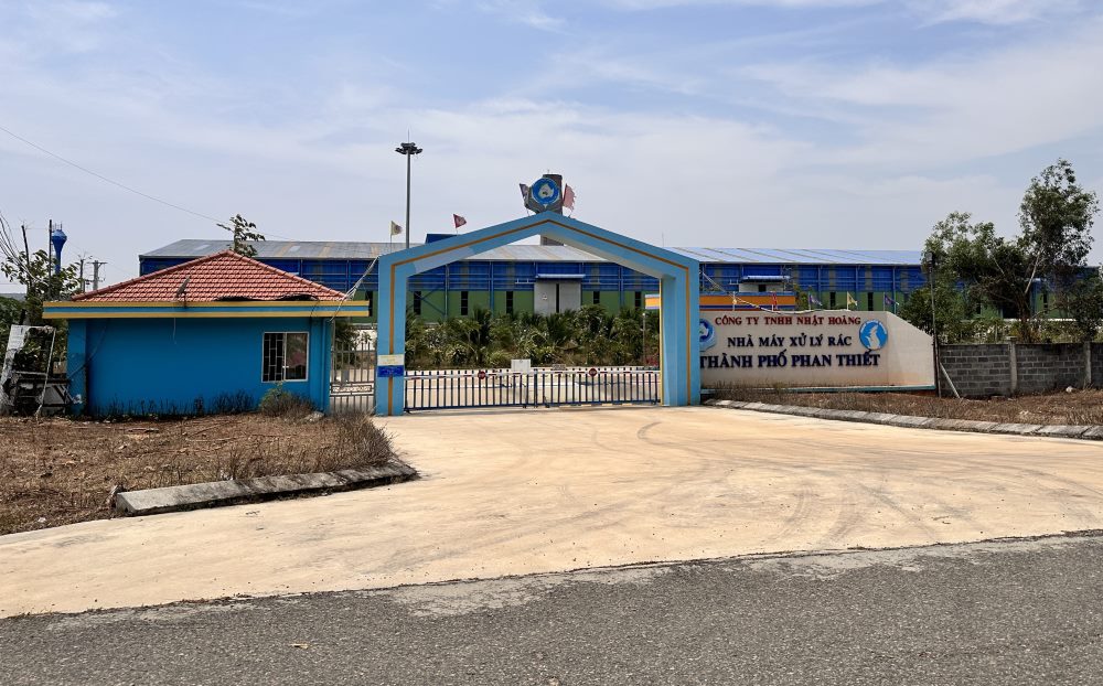 Phan Thiet City Waste Treatment Plant will stop operating the entire project from July 1, 2025 to remedy environmental violations. Photo: Duy Tuan