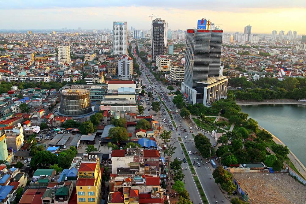 국가 예산은 행정 단위 설립, 해산, 합병, 분할을 수행하기 위한 자금을 배정합니다. 사진: Hanoi. gov. vn