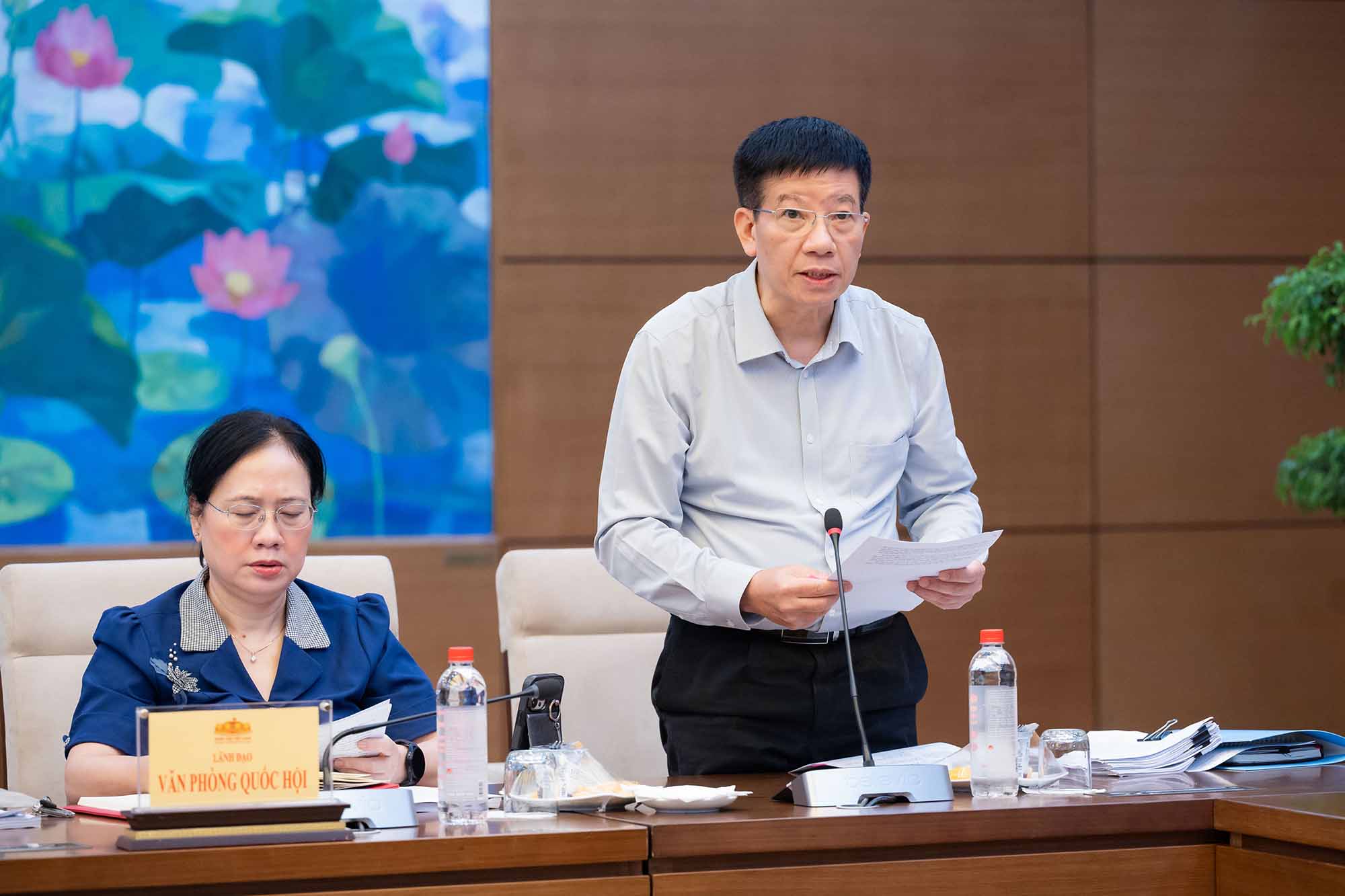 Phó Chủ nhiệm Văn phòng Quốc hội Phạm Đình Toản. Ảnh: Vũ Hiếu.