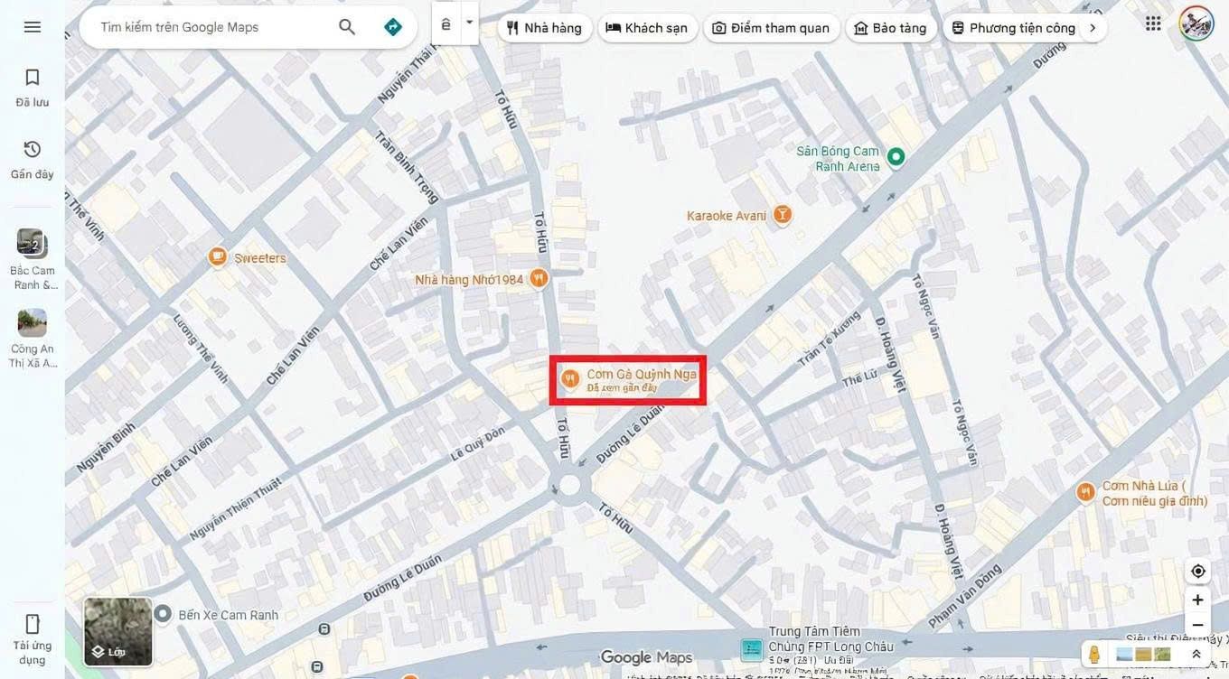 Các trường hợp nhập viện đều khai báo trước đó đều ăn ở quán cơm gà Quỳnh Nga. Ảnh: Phương Linh