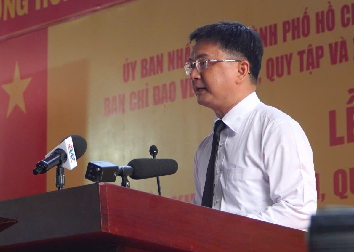 ông Nguyễn Mạnh Cường - Phó Chủ tịch UBND TPHCM. Ảnh: Anh Tú
