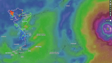 Super typhoon Ba Vi is very strong, forecast path in the next 24 hours