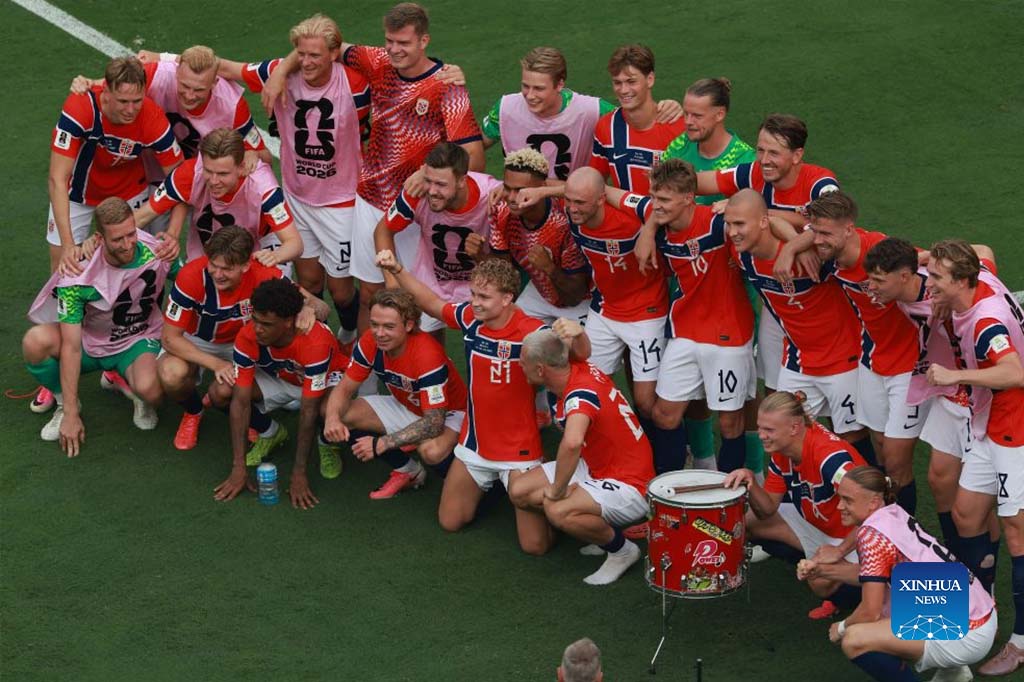 Đoàn thuyền Vikings sẽ tiếp tục cuộc chinh phục tại World Cup 2026. Ảnh: Xinhua