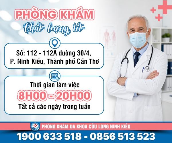 Cuu Long Ninh Kieu General Clinic invests in expertise, facilities and services, bringing comprehensive medical examination and treatment solutions. Photo: Cuu Long Ninh Kieu General Clinic