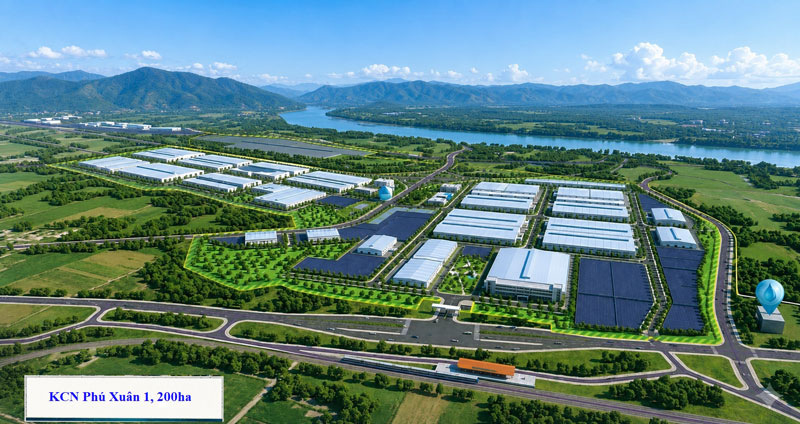 Tỉnh sẽ có thêm 2 khu công nghiệp quy mô 500ha tại xã Gia Phú. Ảnh: Ban Quản lý Khu kinh tế tỉnh Lào Cai