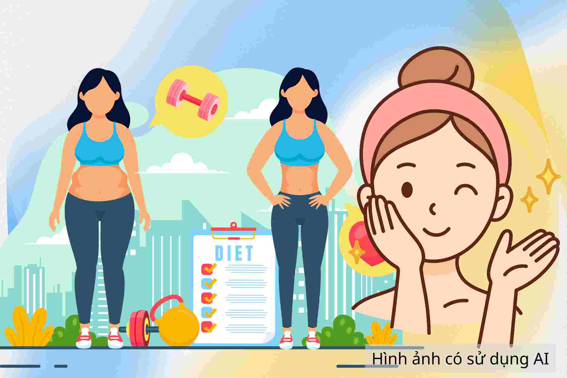 2 weight loss menus to help beautify skin and balance hormones