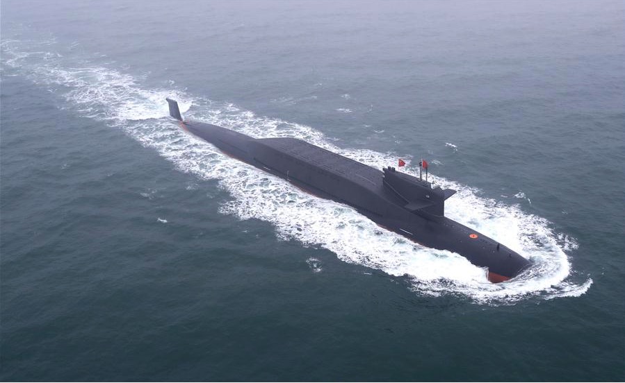 A Chinese Navy submarine. Photo: Xinhua