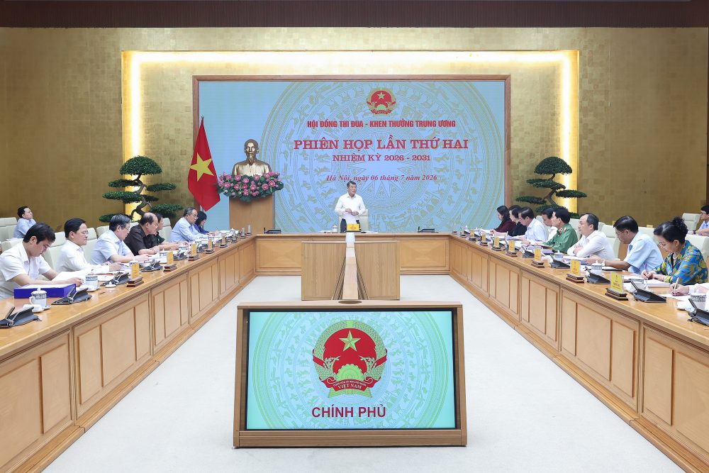 Phiên họp lần thứ hai của Hội đồng nhiệm kỳ 2026-2031. Ảnh: VGP