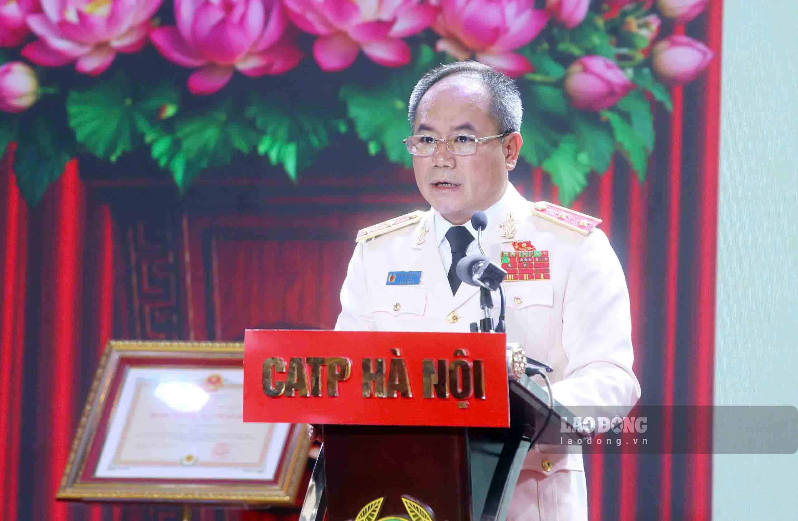 Giám đốc Công an TP Hà Nội - Trung tướng Nguyễn Thanh Tùng. Ảnh: Trung Kiên