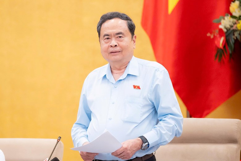 Member of the Politburo, Chairman of the National Assembly Tran Thanh Man. Photo: Quochoi.vn