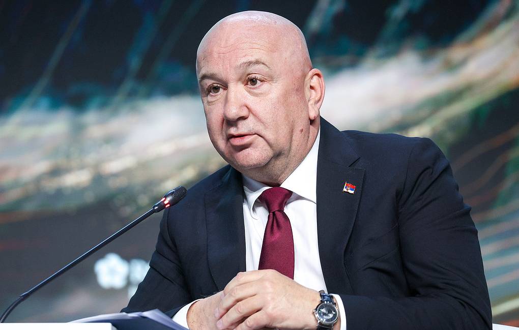 Serbian Minister of International Economic Cooperation Nenad Popovic. Photo: TASS