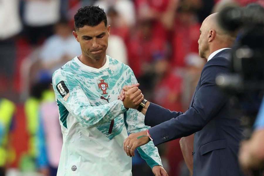 Striker Cristiano Ronaldo. Photo: Xinhua
