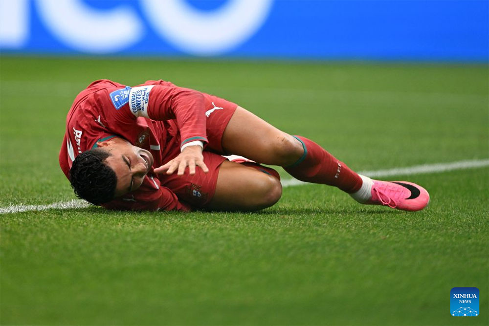 Striker Ronaldo and Portugal stop at World Cup 2026. Photo: Xinhua