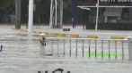 Chinese rescue forces on duty in the flood. Photo: AFP