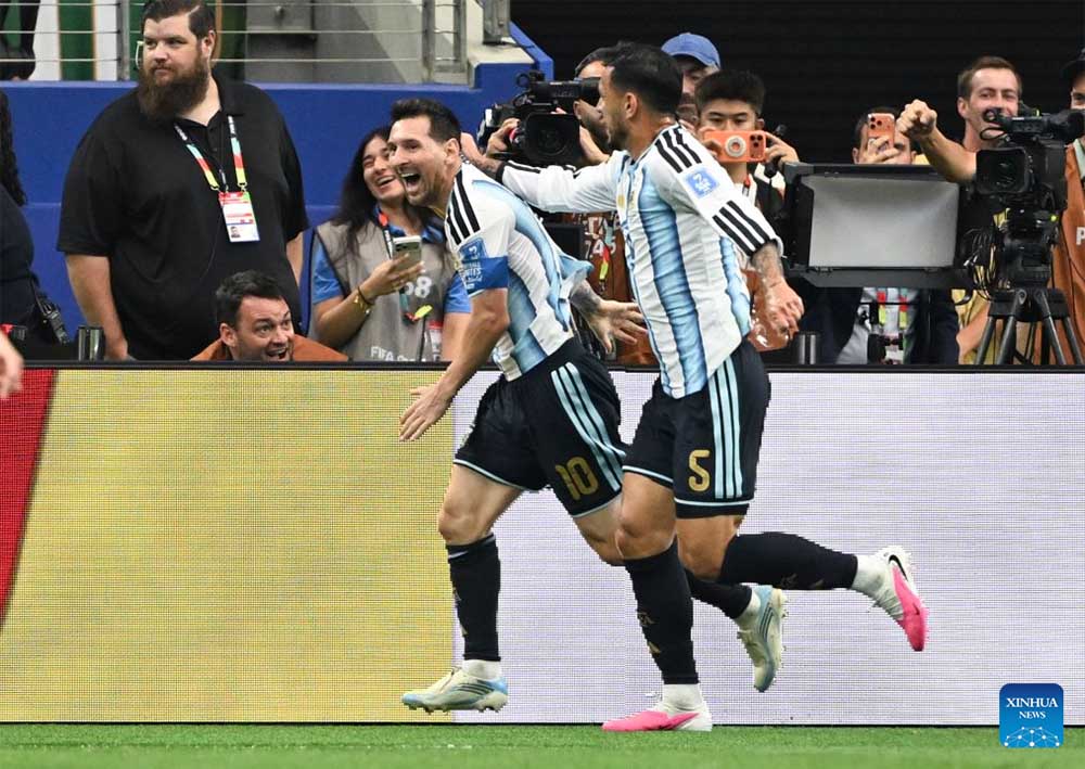 Football prediction for the Argentina vs Egypt match in the 1/8 round of the 2026 World Cup. Photo: Xinhua