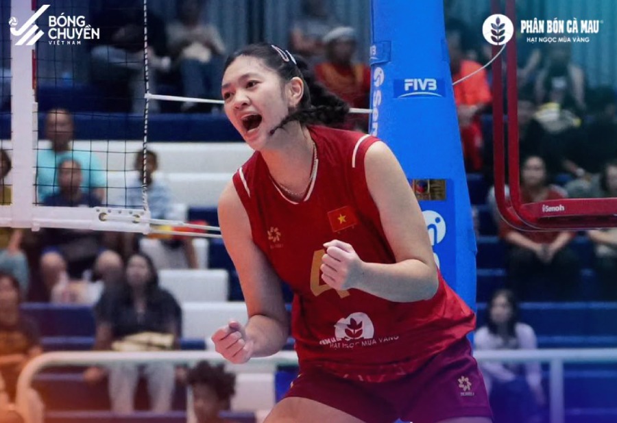 U18 Vietnam meets U18 Kazakhstan in the 5th place match of the 2026 AFC U18 Women's Volleyball Championship. Photo: VFV