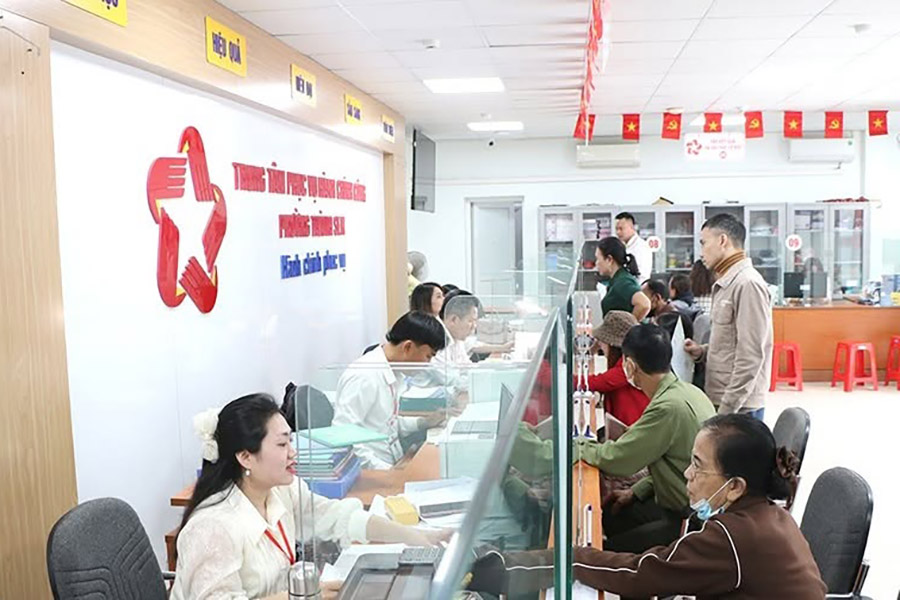 Ha Tinh strives to digitize and manage 100% of dossiers of cadres, civil servants, and public employees on the common database system of the province by 2027. Photo: Ha Tinh Provincial e-Portal