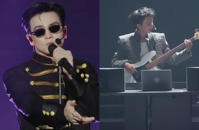 Le Xuan Tien and KIMLONG were both former national athletes who unexpectedly participated in a reality TV show about music. Photo: Producer Yeah1 and Dat Viet VAC provided