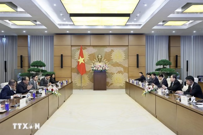 Quang cảnh cuộc tiếp. Ảnh: TTXVN 