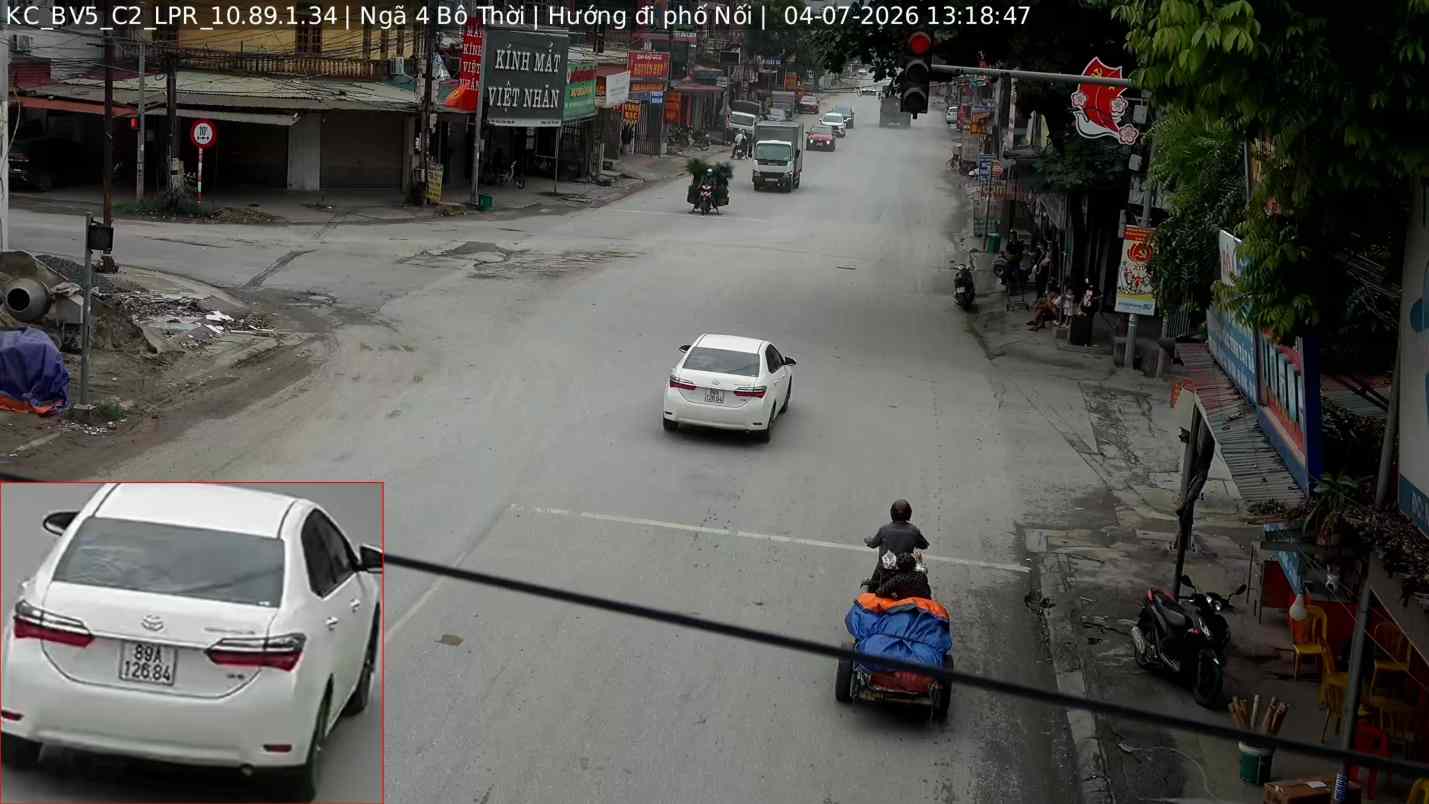 Hung Yen handles remote fines for 155 traffic violations in one week. Photo: Hung Yen Provincial Police
